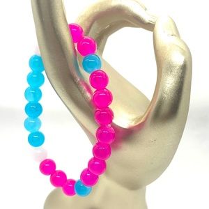 [Tutti Frutti] Stretchy Elastic Glass Beaded Bracelet
